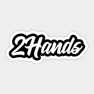 2 Hands Sticker